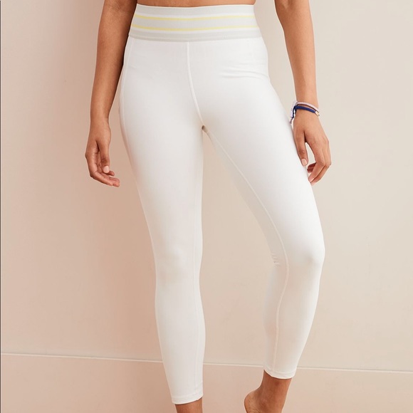 BNWT Aerie White Move 7/8 Leggings - Picture 1 of 2